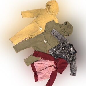 Modern Moments Wonder Nation Cat & Jack Baby Boy Fall Jacket Thermal Bundle 12 M